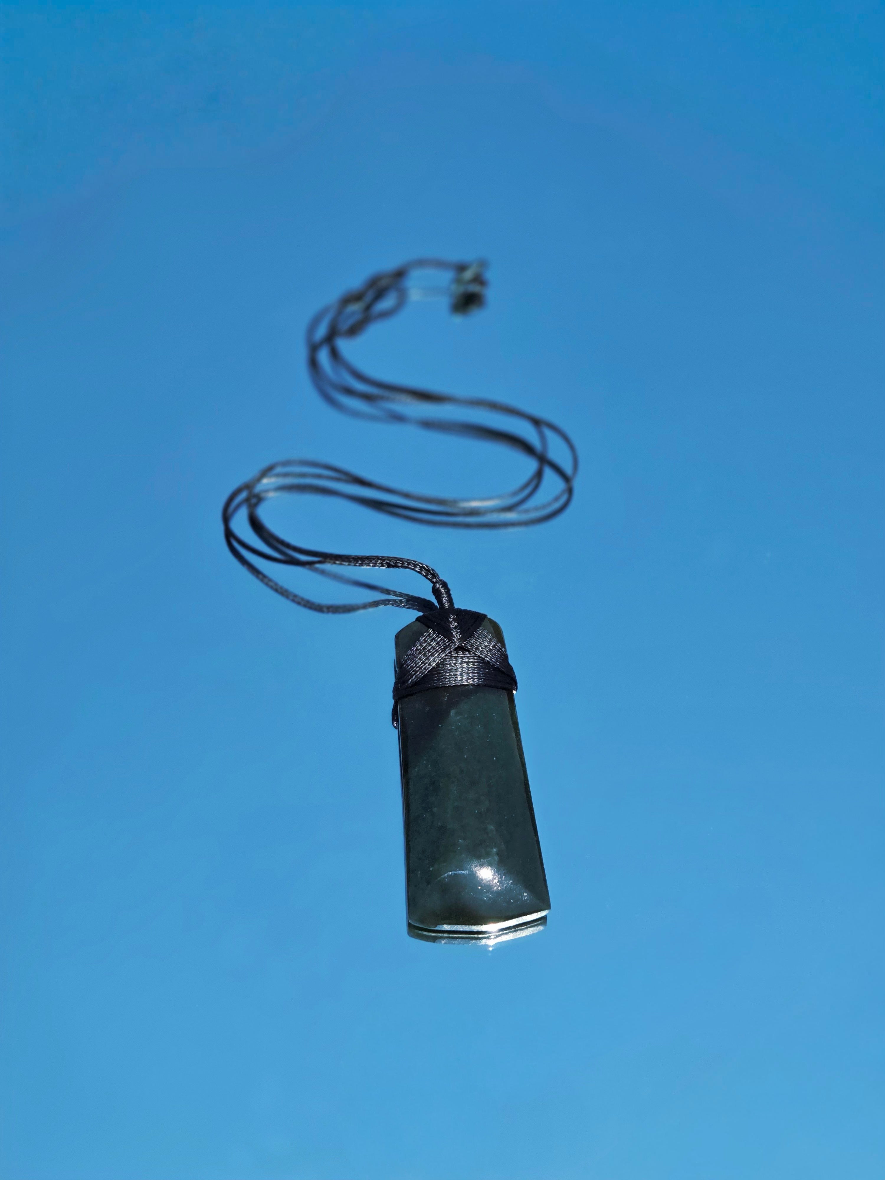 Luna Lovewitch Nephrite Jade - Paddle carving Necklace
