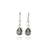Annabelle Mystic topaz tear drop sterling silver earring
