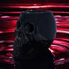 Skull tea light candle oil burner