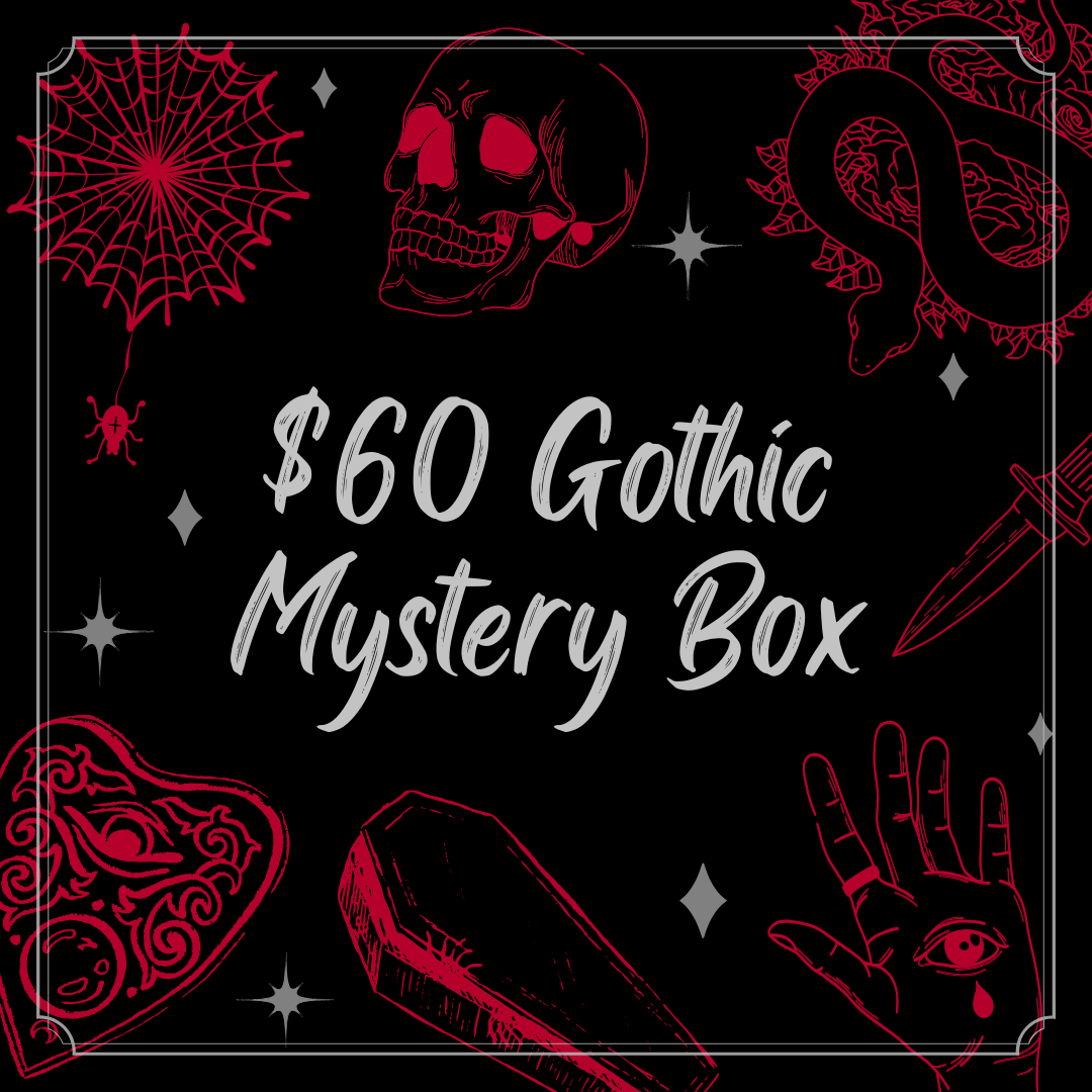 Gothic $60 mystery value box ~ for spooky people who like to live on the edge!!!