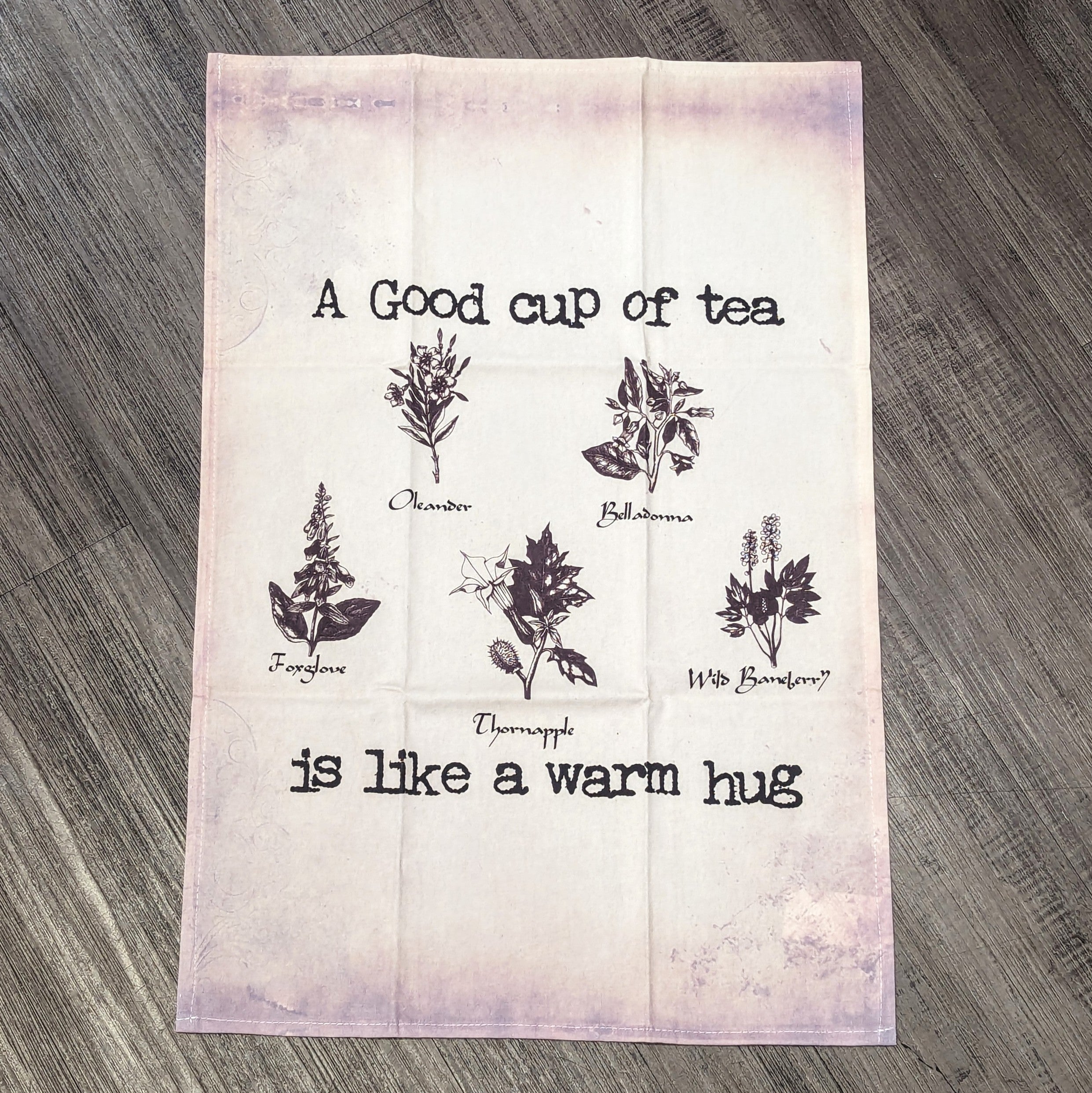 The Poison Garden Collection Tea Towel